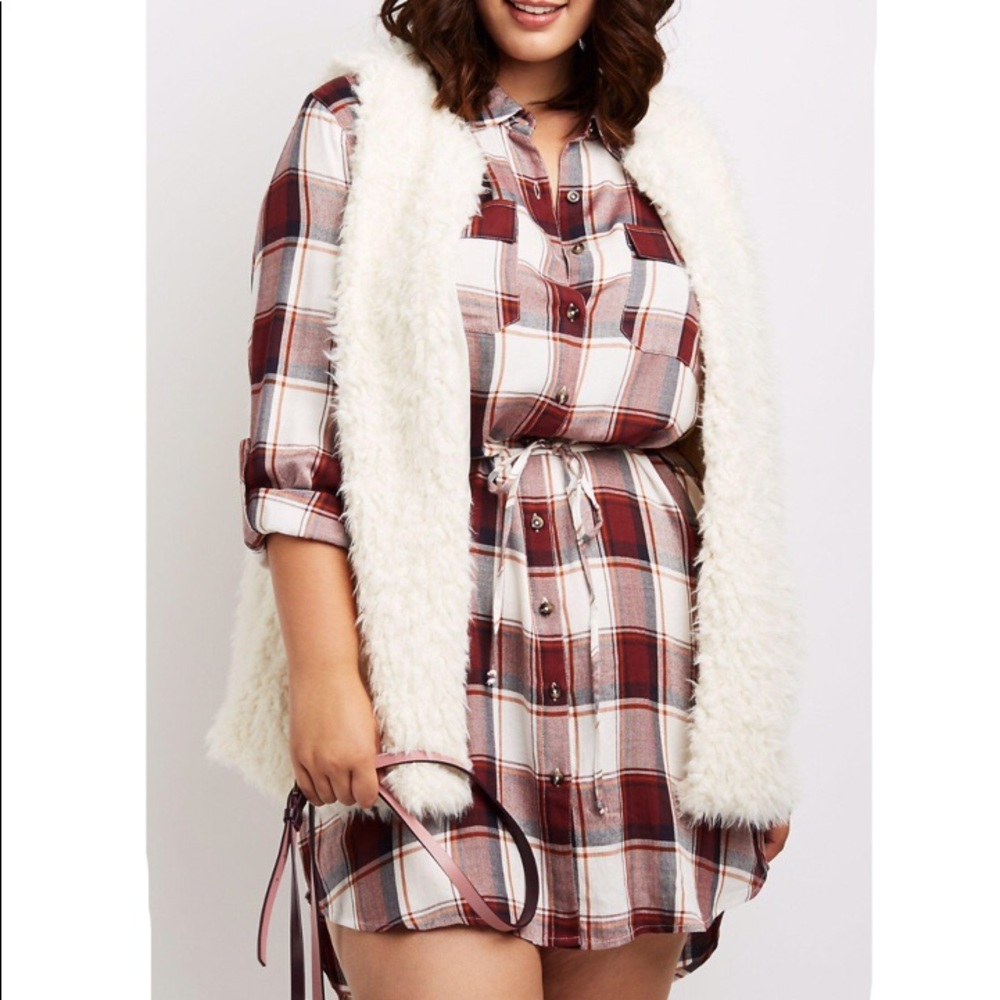 Plus Size Button Down Dress